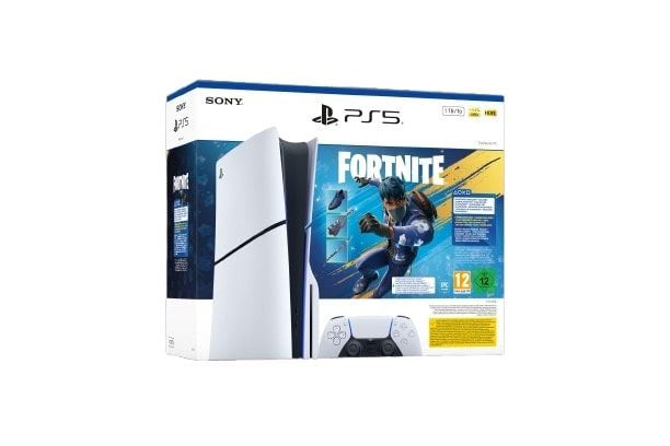 Pack Console Sony PS5 Slim Edition Standard Fortnite Flowering Chaos