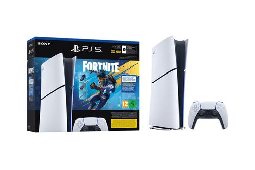 Pack Console Sony PS5 Slim Edition Digital Fortnite Flowering Chaos